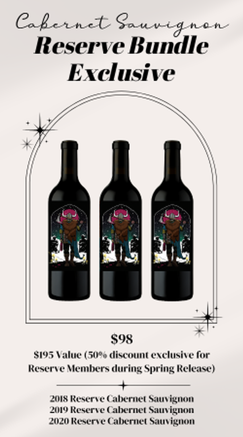 3 Bottle Reserve Cabernet Library Add On