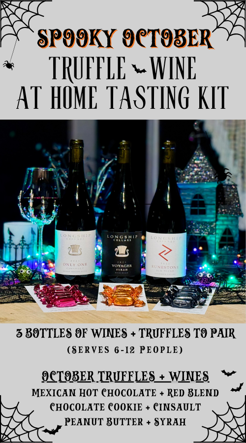 At Home Truffle + Wine Tasting Kit :: October